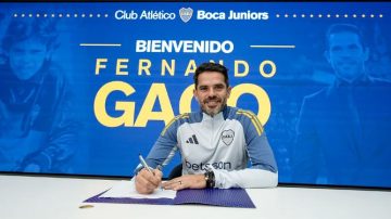 Fernando Gago fue presentado en Boca: “Queremos ser un equipo protagonista”