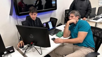 Alumnos de la Escuela “Tercer Milenio” presentaron un software para promocionar Santiago del Estero