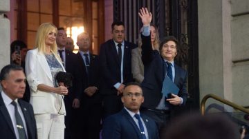 Milei inauguró el Palacio Libertad y volvió a hablar de las universidades