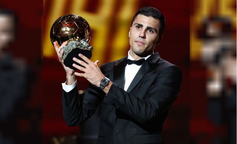 El español Rodri ganó el balón de oro: así quedó el podio