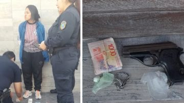 B° Sarmiento: una mujer armada trató de escapar en medio de un allanamiento