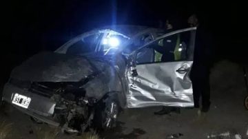 Conductor de un auto se desmayó y protagonizó un violento vuelco sobre la Ruta 9