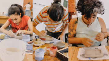 Con dos nuevas propuestas, continúan los fines de semana de talleres de cerámica para grandes y chicos en El Observatorio