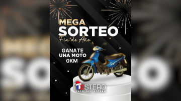 ¡Sorteo de fin de año! Contanos tu historia y ganate una moto 0km con Info del Estero