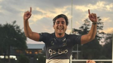 Franco Chaud puso sello santiagueño a la coronación de Tala Rugby Club en Córdoba