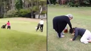 Detienen a la mujer que atacó a palazos a otra por tomar mate en un campo de golf