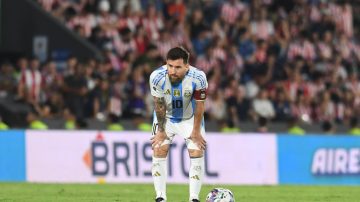 Argentina perdió 2 a 1 contra Paraguay