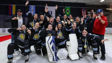 Histórico logro de la Selección de hockey femenino sobre hielo: fue campeona en Brasil