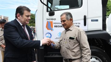 Zamora hizo un fuerte pedido: “Cuiden estos vehículos porque cada vez cuesta más y cada vez se hace más difícil la economía”
