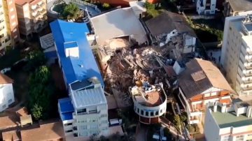 Derrumbe en Villa Gesell: Hallan el cuerpo de Nahuel Stefanic, el sobrino de la exdueña del hotel