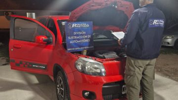 Retienen un auto con pedido de secuestro por haber sido robado