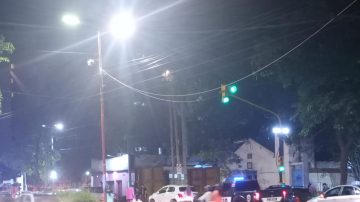Accidente de tránsito en Belgrano y Balcarce
