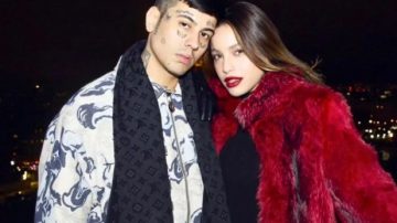 En medio de los rumores de separación, Emilia y Duki comieron juntos en Miami