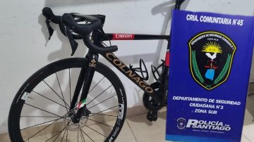 Recuperan bicicleta de alta gama valuada en $13 millones tras operativo en zona montuosa