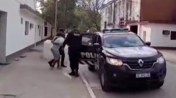 Enfrentamiento entre barras de Central Córdoba: cinematográfico despliegue para trasladar a uno de los detenidos
