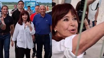 Cristina Kirchner llegó a Santiago y mañana encabezará el acto por el Día del Militante