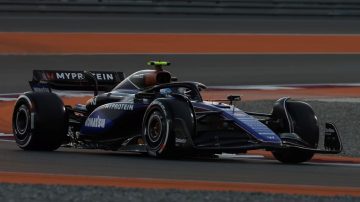 Colapinto hizo una mala clasificación y largará último en la carrera Sprint