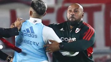 Quién es “La Roca” Moreno, el custodio del plantel de River que recibió una piña en Mendoza