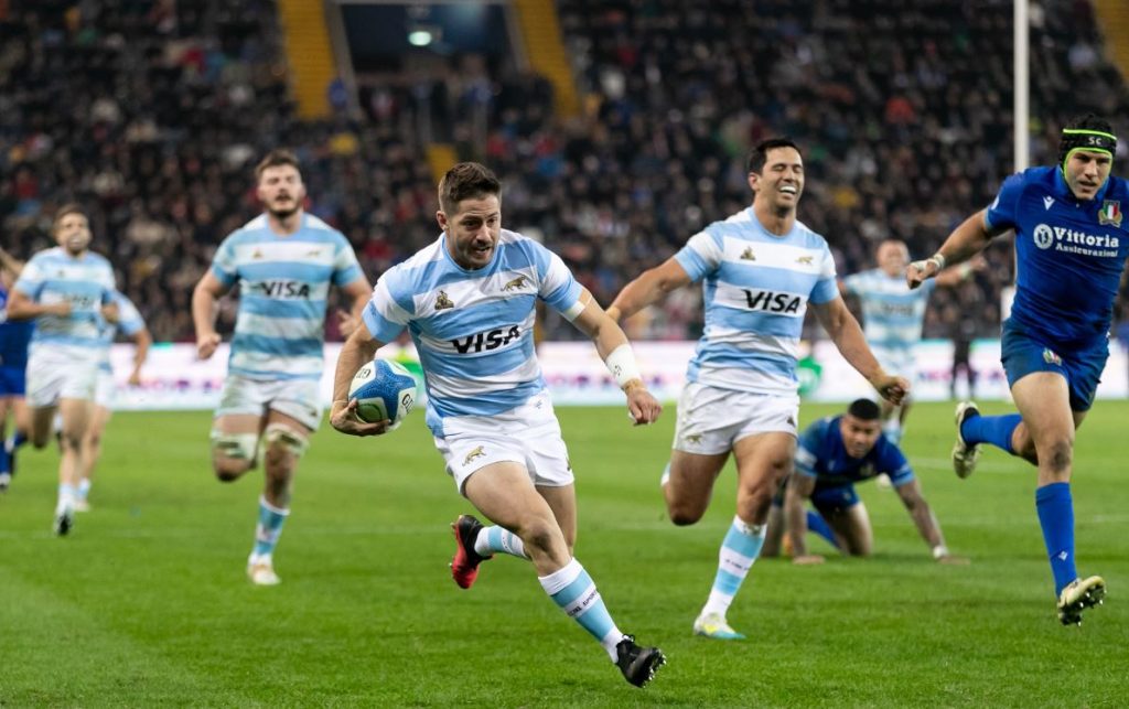 Gran victoria de Los Pumas ante Italia: fue 50-18