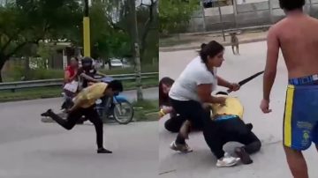 Con un machete y en plena Lugones, cuatro personas atacaron a un hombre