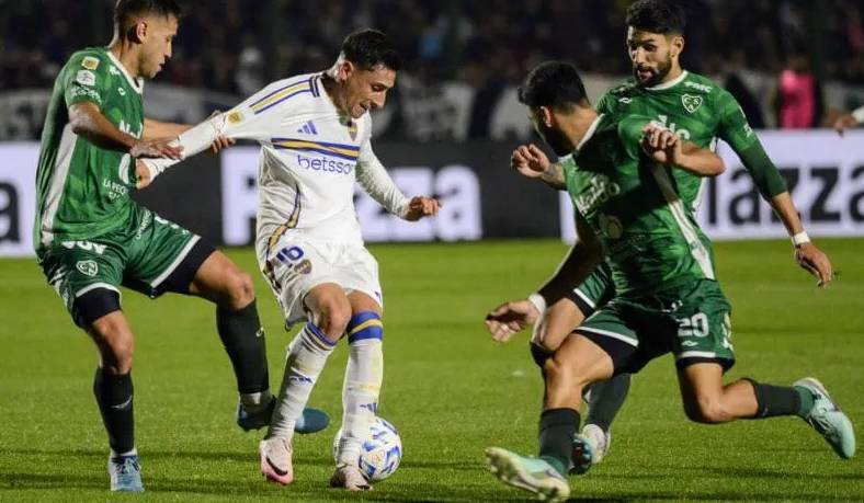 Boca se sacó la mufa y ganó de visitante a Sarmiento de Junín