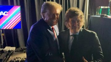 Milei grabó otro TikTok para Trump pese a que no le atendió el teléfono