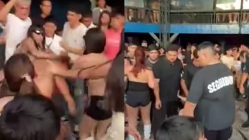 ¡Adiós glamour! De mini y botas, dos mujeres se pelearon dentro de un boliche de Capital