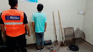 Fernández: detención, allanamientos y recuperación de bienes sustraídos