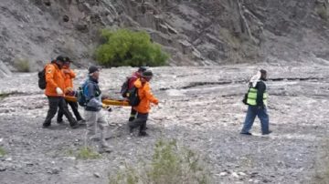 Salta: una mujer de 74 años fue rescatada a 3.000 metros de altura