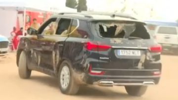 Pedro Sánchez, el presidente de España tuvo que huir para que no lo linchen en Valencia