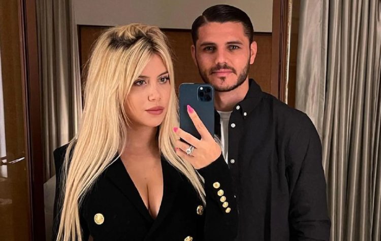 Wanda Nara y Mauro Icardi en conflicto