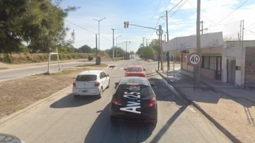 VIDEO: Avenida 25 de Mayo en la ciudad de La Banda, oscuridad total