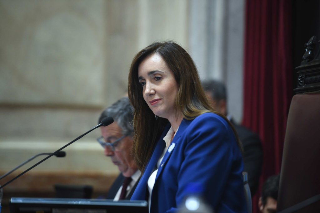 Villarruel acelera consensos para expulsar a Kueider del Senado Nacional