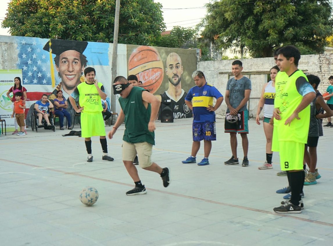 Exitosa jornada deportiva inclusiva en el Club Besares