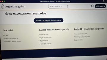 “Fuck Milei”: Hackearon el portal Argentina.gob.ar y desde el Gobierno culparon a la gestión anterior