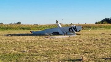 Conmoción por la horrible muerte de un piloto que estrelló su avioneta en el Aeroclub