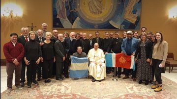 Sacerdotes de la Diócesis de Santiago del Estero se reunieron con el Papa Francisco