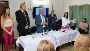 Inauguraron Oficinas de la Justicia de Paz No Letrada de Frías y visitaron obras del nuevo Centro Judicial