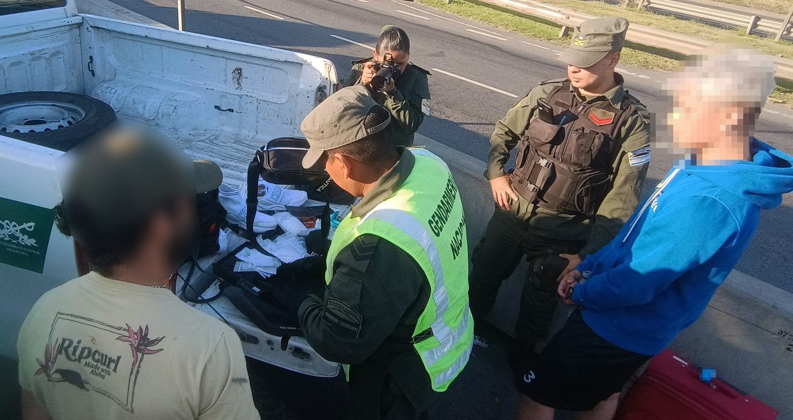 Famoso influencer fue detenido por Gendarmería con cocaína en su poder