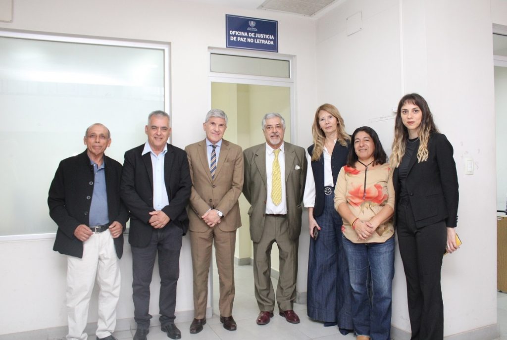 Inauguraron la Oficina de Justicia de Paz No Letrada en La Banda