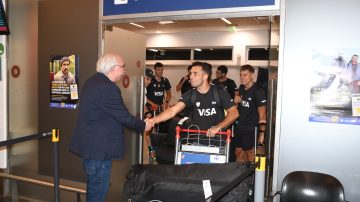 Los Leones arribaron a Santiago del Estero para la Pro League de hockey