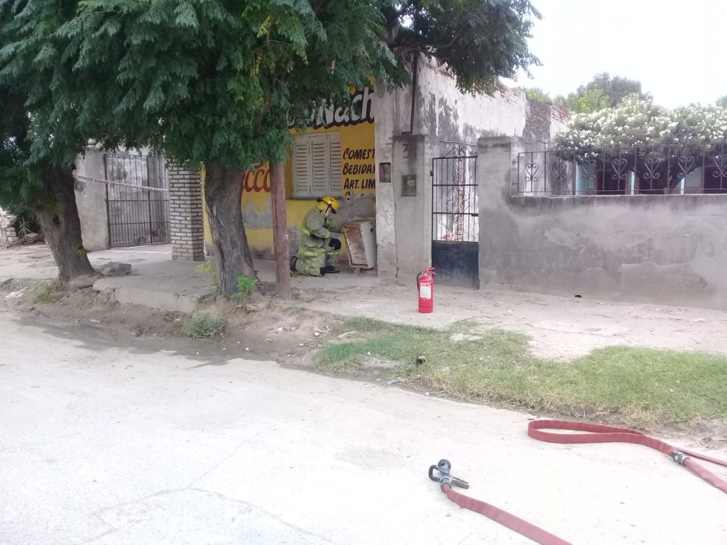 Bomberos Voluntarios lograron contener fuga de gas en el B° Centenario