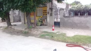 Bomberos Voluntarios lograron contener fuga de gas en el B° Centenario