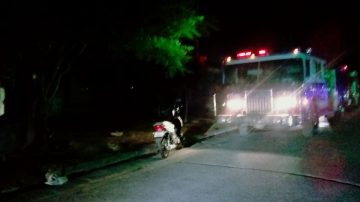 El incendio en una vivienda del barrio Juan Díaz Solís se devoró un dormitorio