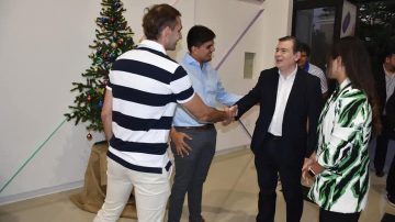 Zamora participó del cierre anual organizado por la Unión Argentina de Jóvenes Empresarios