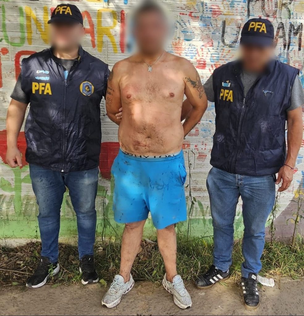 La Policía Federal capturó al acusado de asesinato de la enfermera