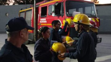 Tras dos años de capacitación, se suman 3 jóvenes al cuartel de Bomberos Voluntarios de Santiago del Estero