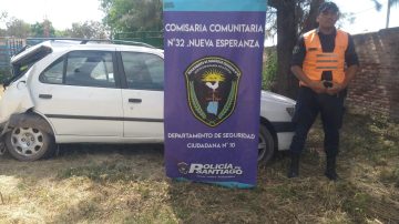 Por un accidente de tránsito, detectan a un acto con pedido de secuestro federal