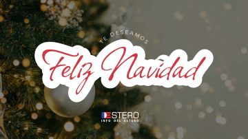 ¡Feliz Navidad! es el deseo de todo el equipo de Info del Estero