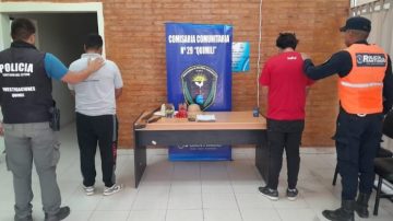 Quimilí: Allanamiento en la Ruta 89 termina con dos detenidos y elementos incautados